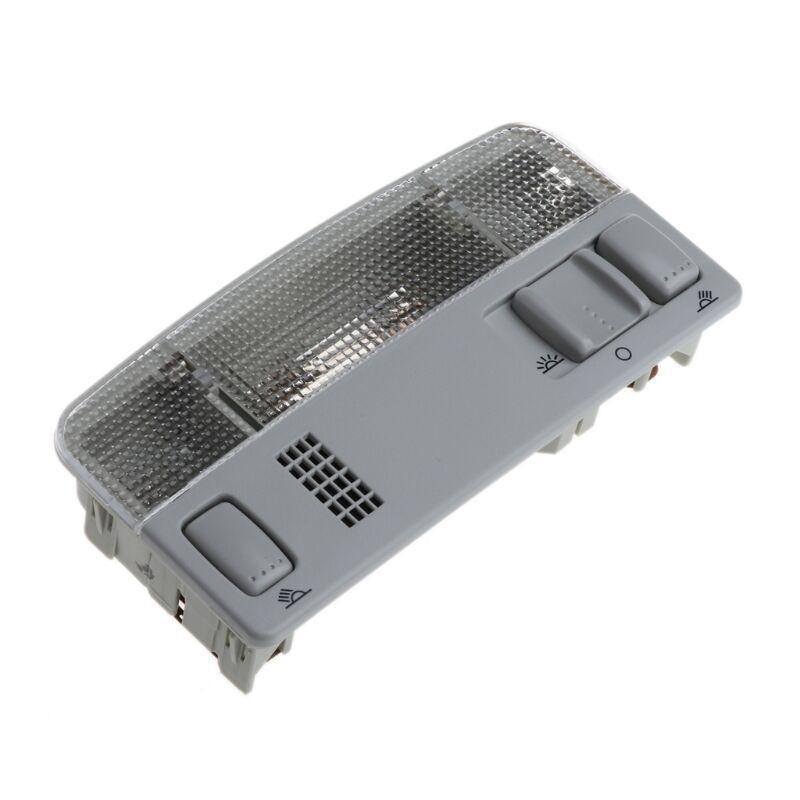 Luz De Cortesía Interior Para Coche | Ideal Para Golf MK4, Bora, Passat, Skoda | Reemplazo 1TD947105 | Color Gris