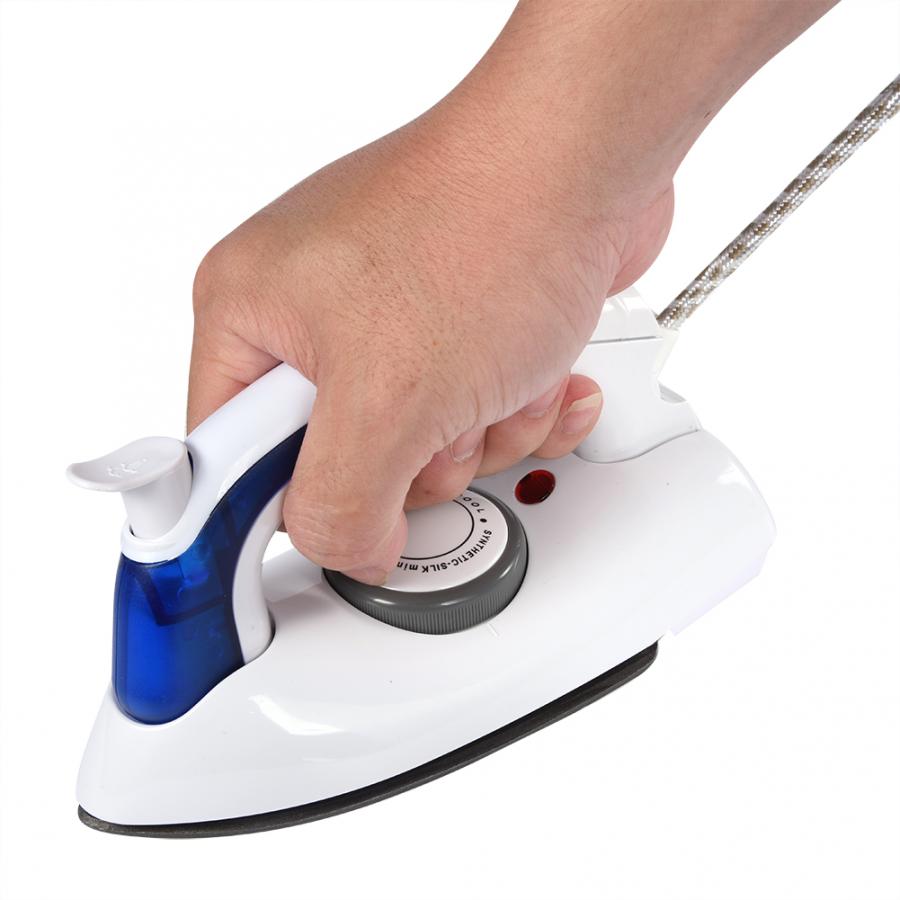 50/60Hz Foldable Steam Iron For Clothes Compact Handheld Steam Travel Iron Temperature Control EU/US Plug Steamers 220V 110V