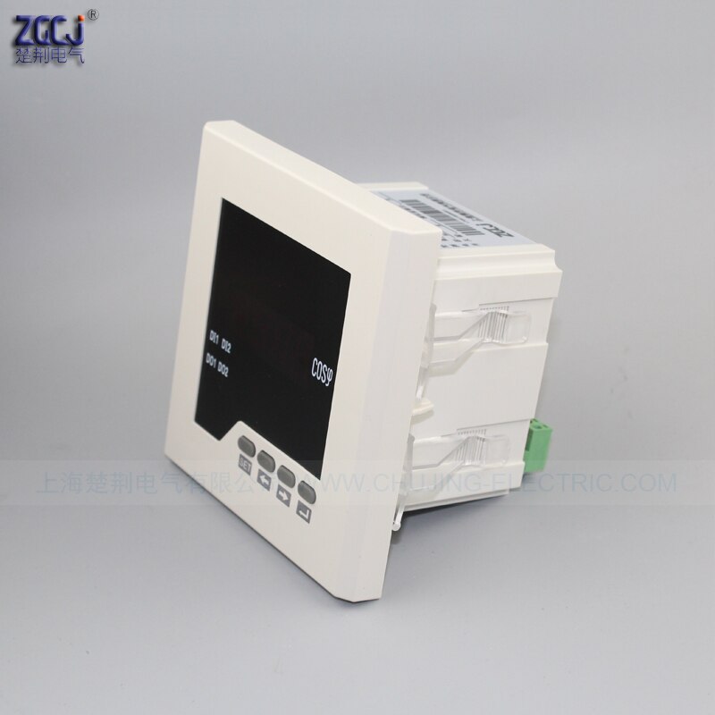 120*120*80mm CJ-3H21 3 phase digital power factor meter AC 380V 5A C0 ...