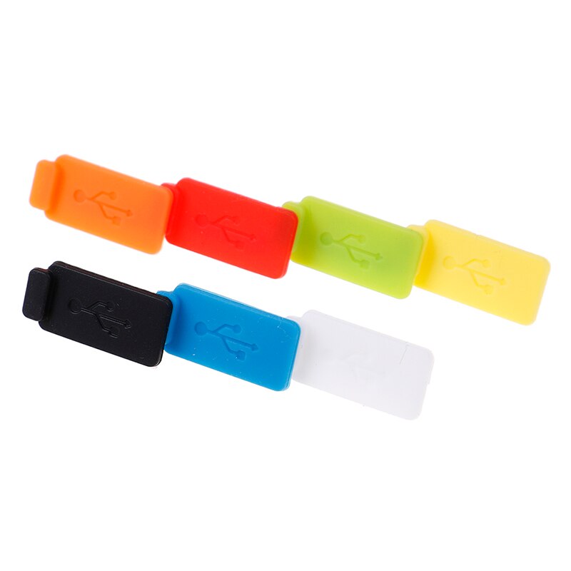 5 PCS Standard USB Dust Plug Port Charger Cover Jack Interface dustproof prevention for PC Notebook