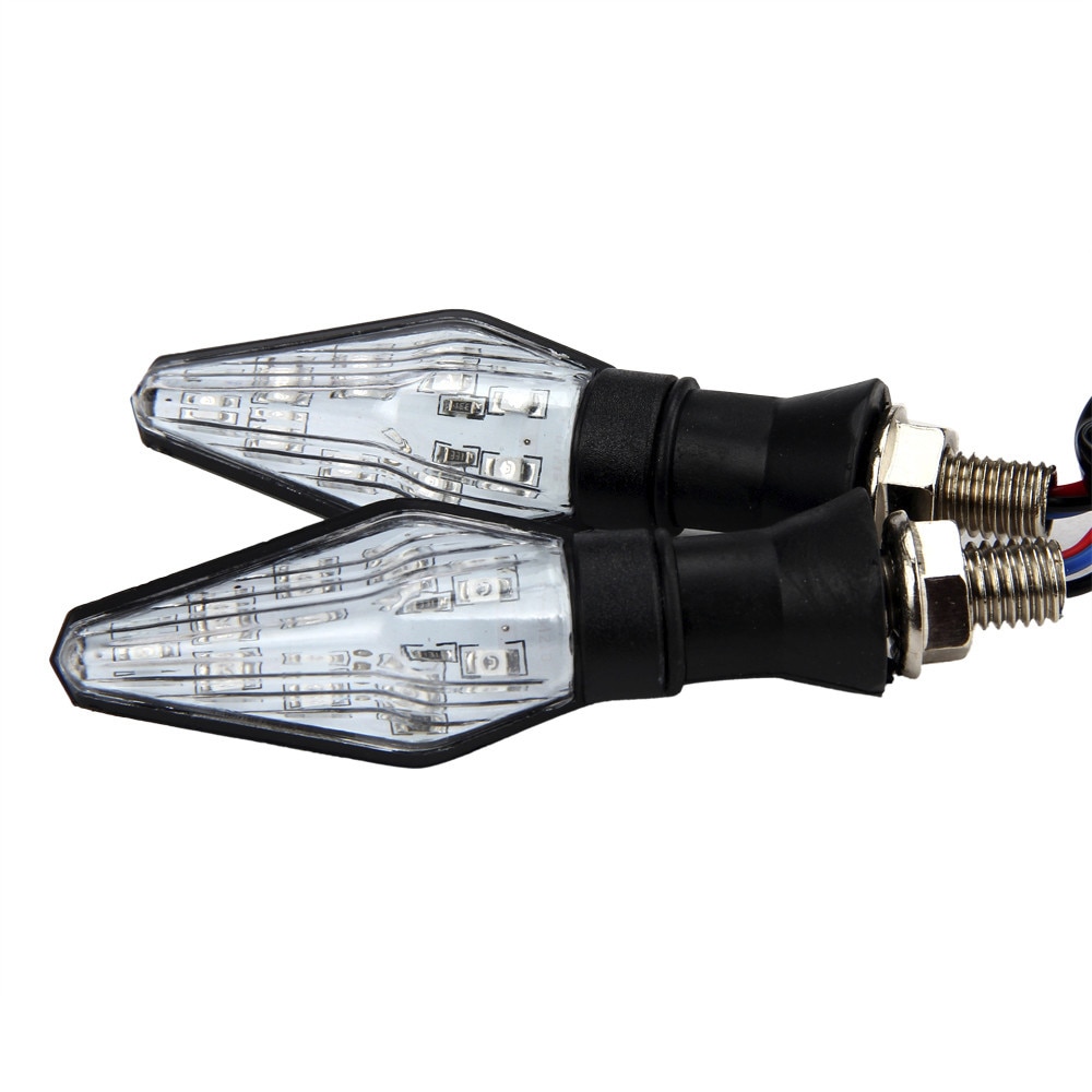 4 Clignotants LED Moto Binego - Universels 12V - E Homologués - Éclairage Séquentiel