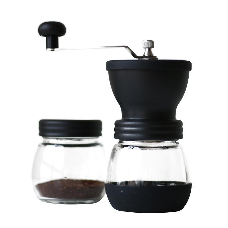 Manual coffee bean grinder hand-cranked grinder household small-scale washed ceramic grinding core manual grinder