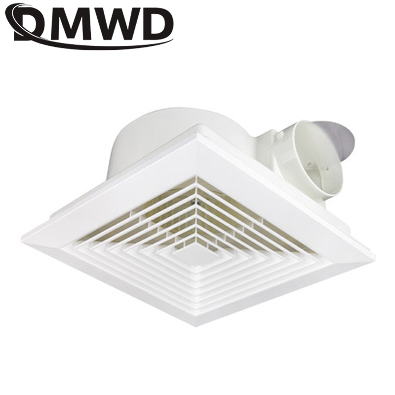 Dmwd Opgeschort Plafond Ventilator 6 Inch 8 Inch Woonkamer Badkamer Ventilatie Louvre Raam Ventilatie Uitlaat Fans Eu