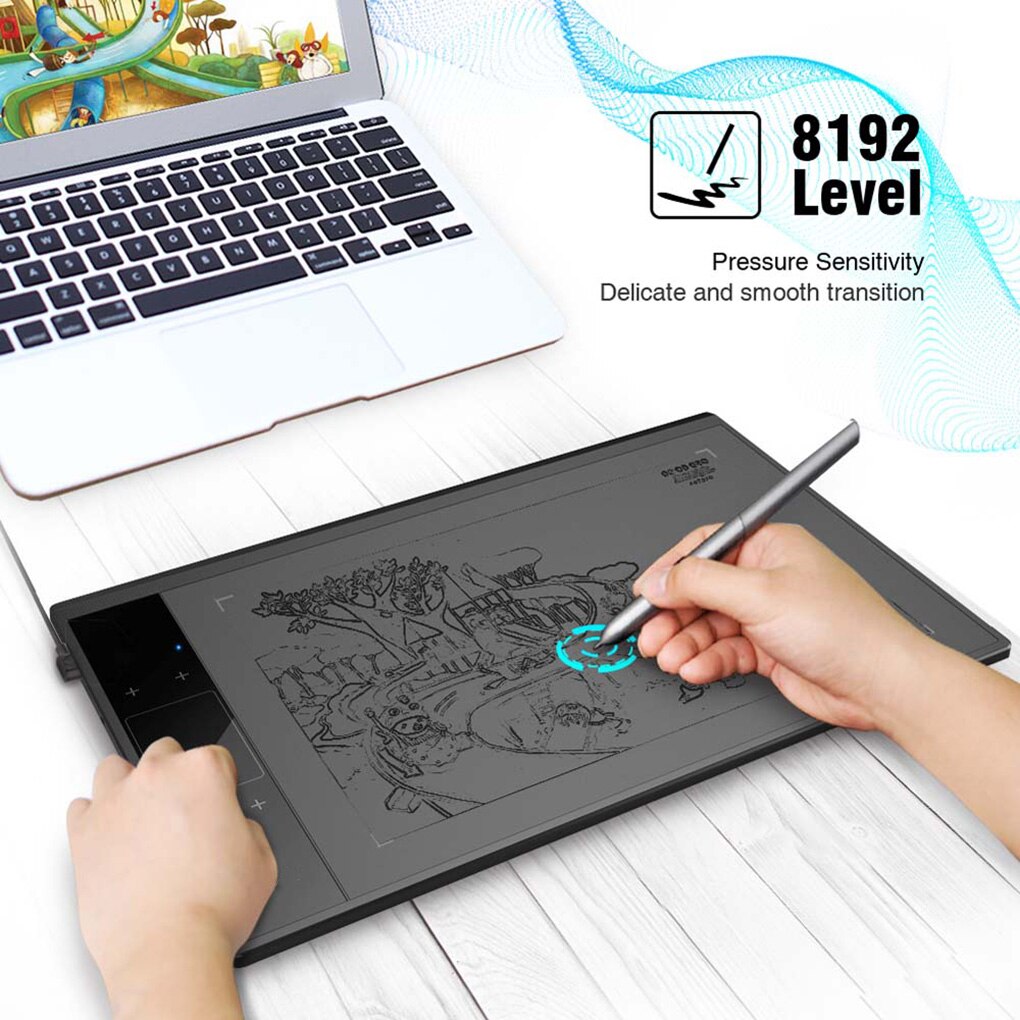 VEIKK A30 Graphic Drawing Tablet Illustrator 10x6 inches Active Area Artists Digital Drawing Pad