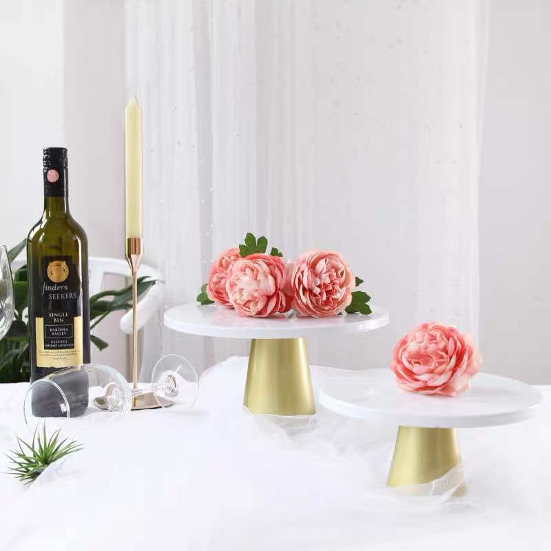 Cupcake Stand Metalen Dessert Tafel Hoge Cake Tray Kerst Bruiloft Verjaardag Party Macaron Doop Babyshower