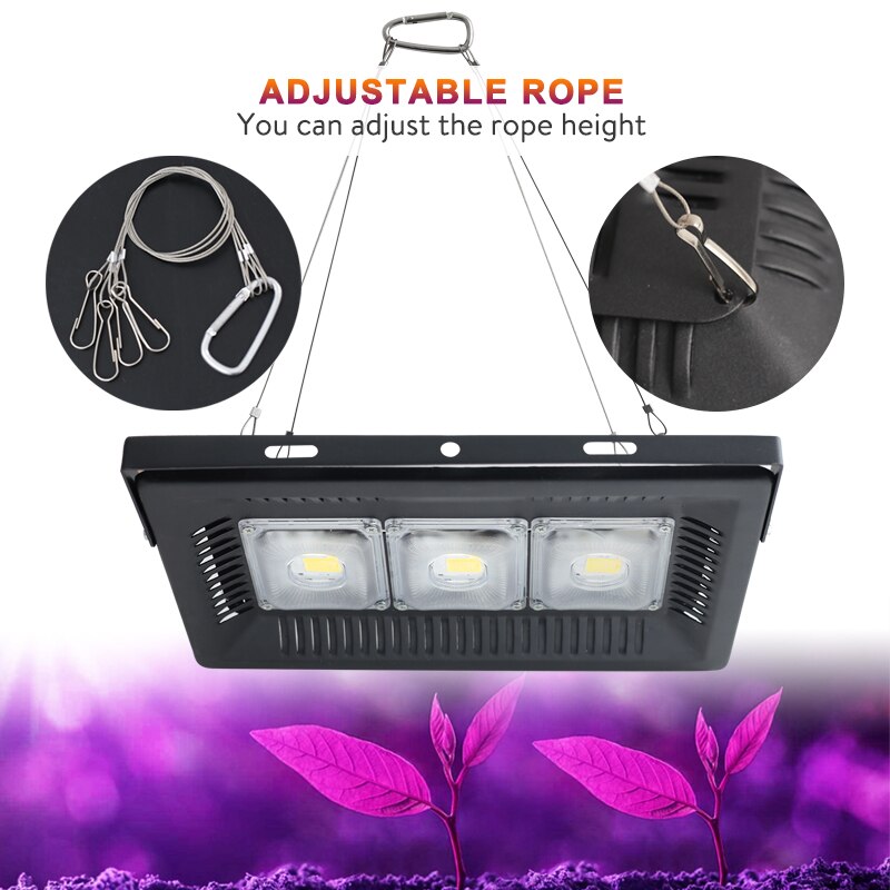 Foco de foco LED COB, 220V, 150W, 100W, 50W, impermeable, IP65, luz de cultivo, farola, iluminación exterior, Reflector de gran potencia