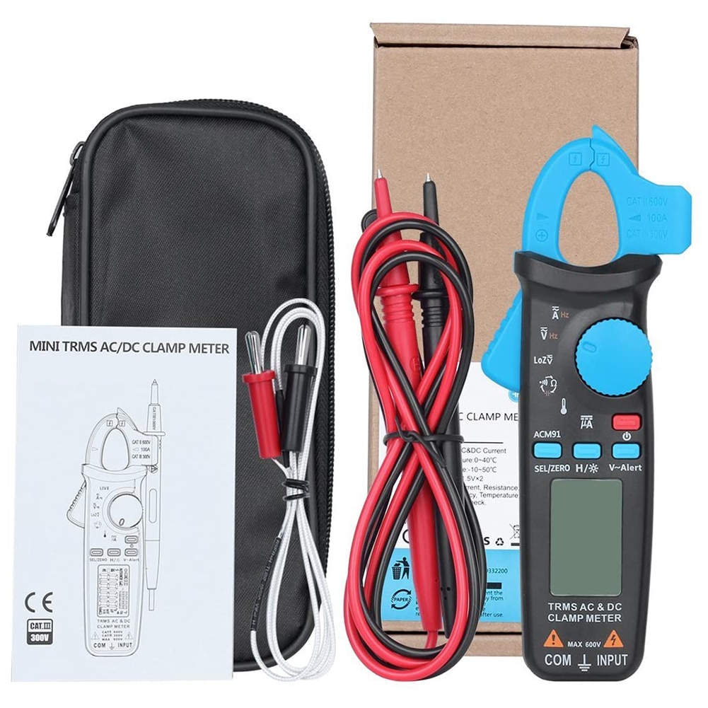 ACM91 Digital Multimeter Digital Multi Tester Voltmeter Ammeter Ohmmeter AC/DC Ohm Volt Amp And Diode Voltage Tester Meter
