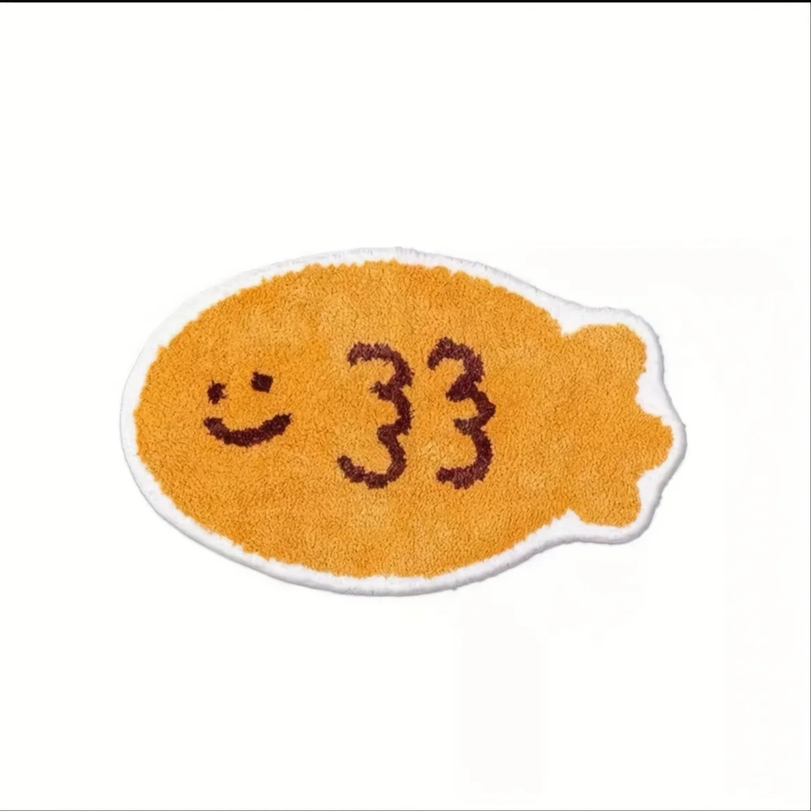 VIKAMA Mała Żółta Mata Łazienkowa z Imitacji Kaszmiru, Chłonna Mata Podłogowa, Mata Wejściowa, Dywanik Podłogowy robić Toalety