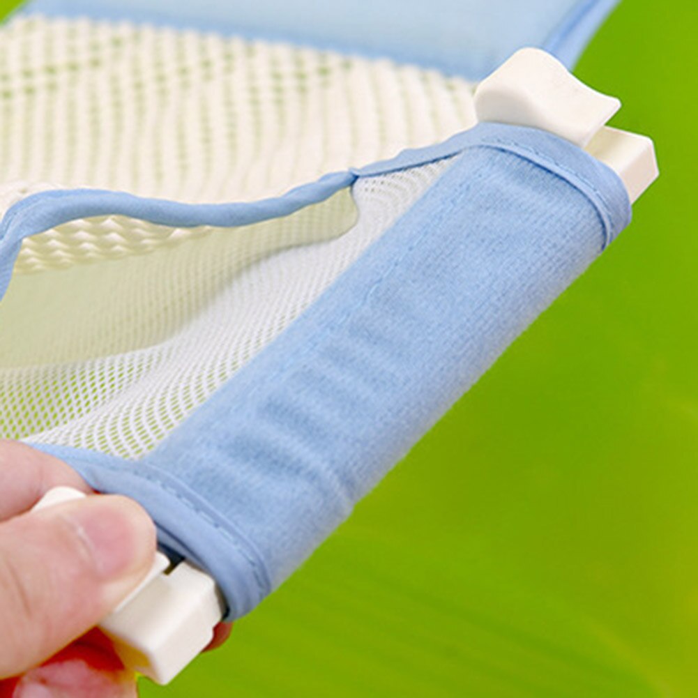 Asiento de baño para recién nacidos, hamaca de malla para ducha, accesorios de baño de bebé