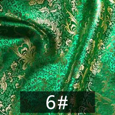 Bruiloft decoratie Wit brokaat stof satijn Jacquard cheongsam stof avondjurk tissue JA27