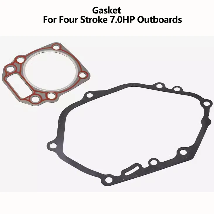 Hangkai Original zubehör für Hangkai 4-Takt 7,0 PS Außenborder Teile Schiffs motor Getriebe Gaszug Propeller Zündkerzen: Gold