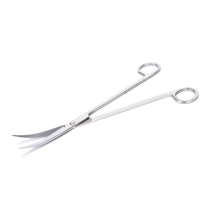 25~46cm Fish Tank Tongs Tweezers Scissor Spatula Stainless Steel Aquarium Aquascaping Kit Aquarium Tank Aquatic Plant Tools Sets: 4