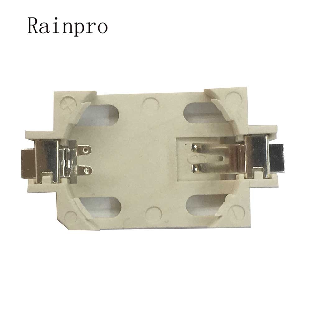 Rainpro 10 Stks/partij CR2032 BS-6 Patch Knop Batterij Houder Tin Plated Hittebestendig 260