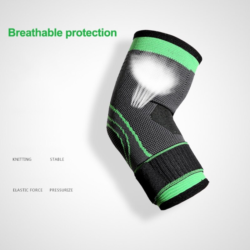 1Stck Bandage Tennis Ellenbogen Unterstützung Klammer Schutz Basketball Volleyball Atmungsaktive Verstellbare Ellenbogen Pads Sport Schützen Getriebe