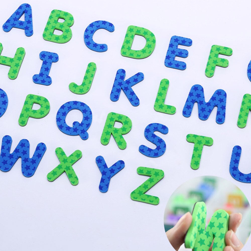 Magnetic Foam Letters Kit Classroom Alphabets Set with Magnet Board for Kids Spelling and Learning Language Learning Toys