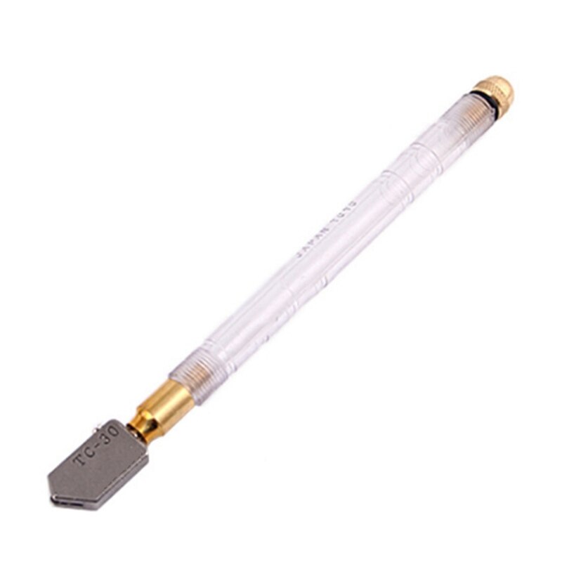 Cortador de vidrio de diamante mejorado, herramienta de mano para corte de vidrio, de aleación de tungsteno, carbonización, 2-19mm, 175mm, 1 pieza: Default Title