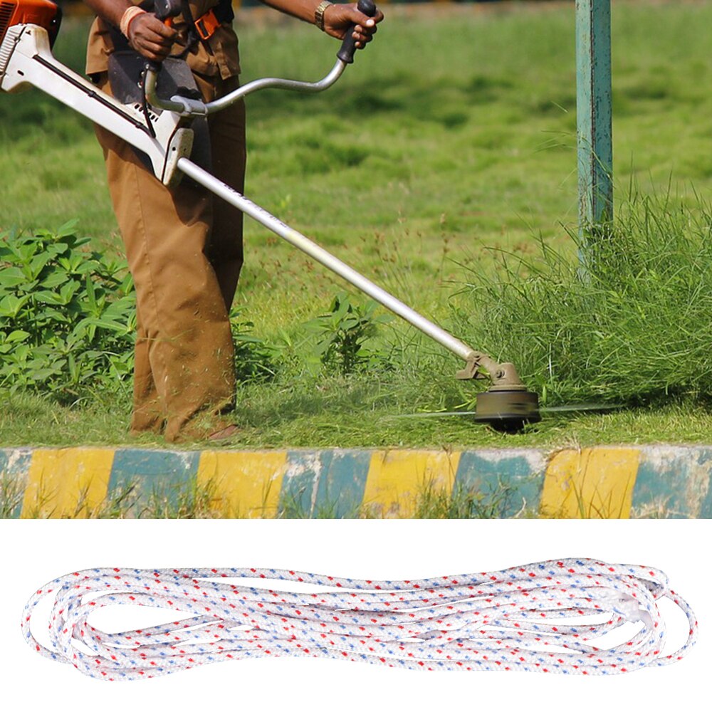 3.5m Universal Generator Starter Handle Without Cover Strong Pull Cord Line Polyester Rope Garden Home Machinery Accessories
