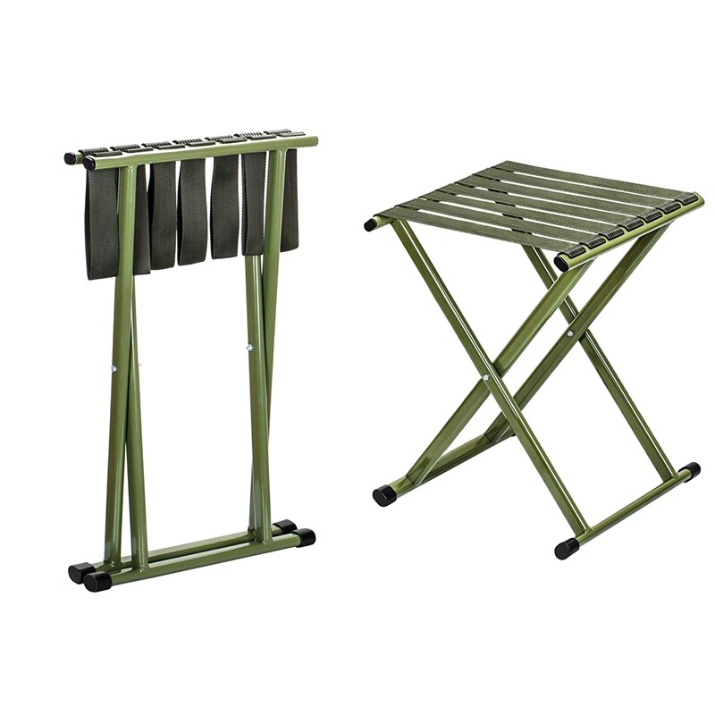 Opvouwbare kampeerkruk, draagbare opvouwbare stoel voor buiten, visstoel, luie stoel voor buiten voor backpacken, wandelen, barbecueën, picknicken, reizen