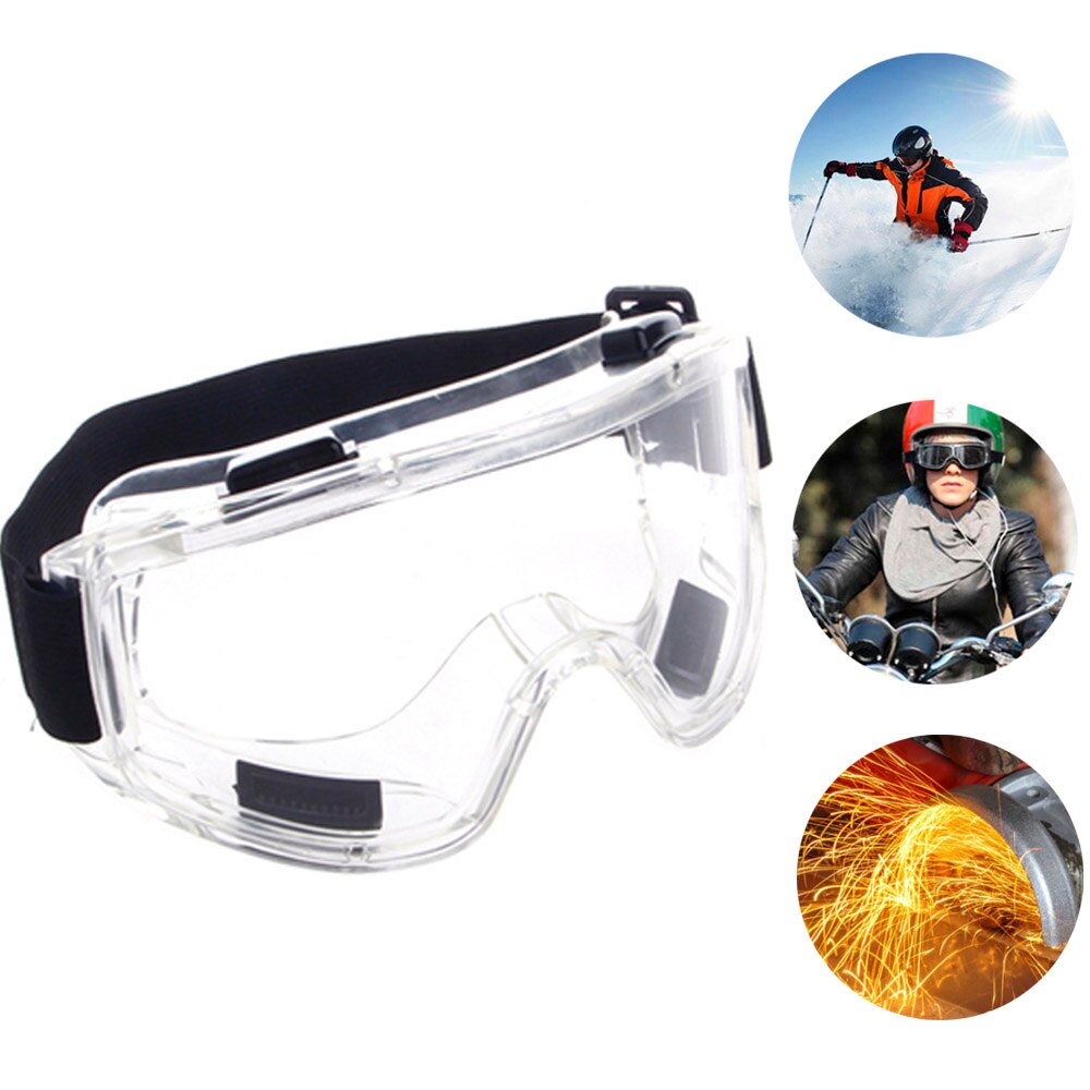 Veiligheidsbril Splash-Proof Dust-Proof Wind-Proof Laboratorium Glazen Goggles Ski Riding Bril