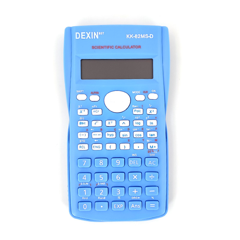 Calculatrice scientifique et d&#39;ingénierie, Accessoires adaptés aux études scolaires et professionnelles: Blue