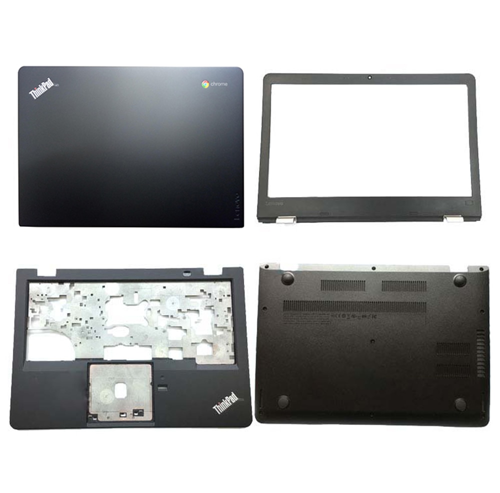 Orig for lenovo thinkpad 13 s2 lcd bak topplokk bakdeksel google/ lcd bezel /palmrest/bottom base 01 av 615 svart