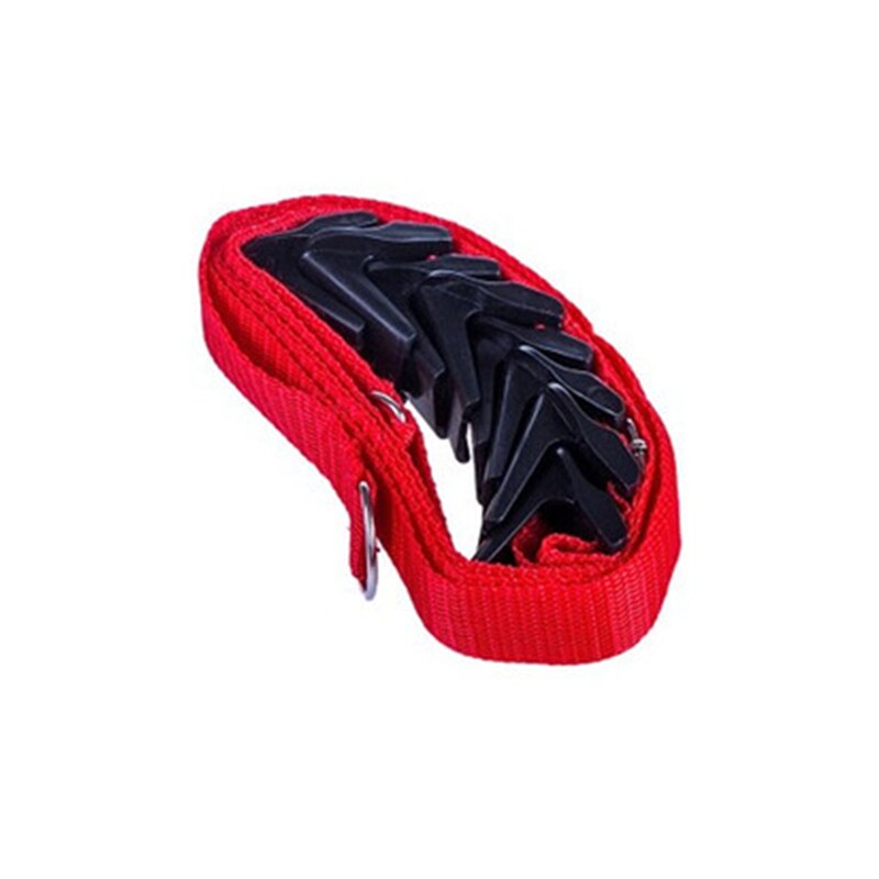 Adjustable Nylon Door Hooks Cap Rack Hat Coat Holder Handbag Key Hook Home Storage Organizer 8 Hooks Portable Door Closet Hanger: Red