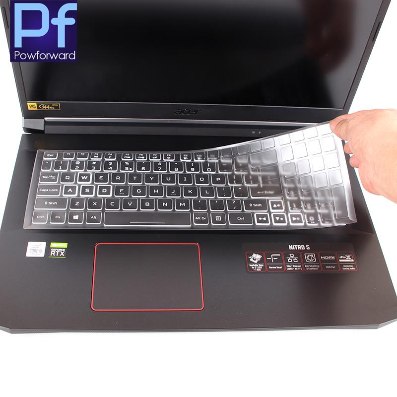 Do projektora Acer Nitro 5 17 AN517-52 AN517-41 AN517-51 17.3 cal silikonowa klawiatura do laptopa pokrywa skóry