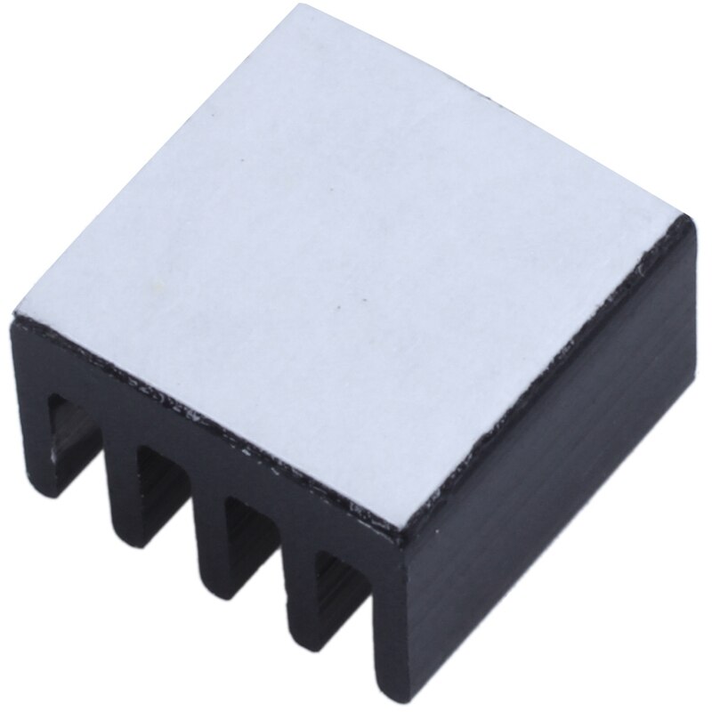 10 Stuks Zwart Aluminium Heatsink Cooler Cooling Kit Voor Raspberry Pi 3,Pi 2,Pi Model B +