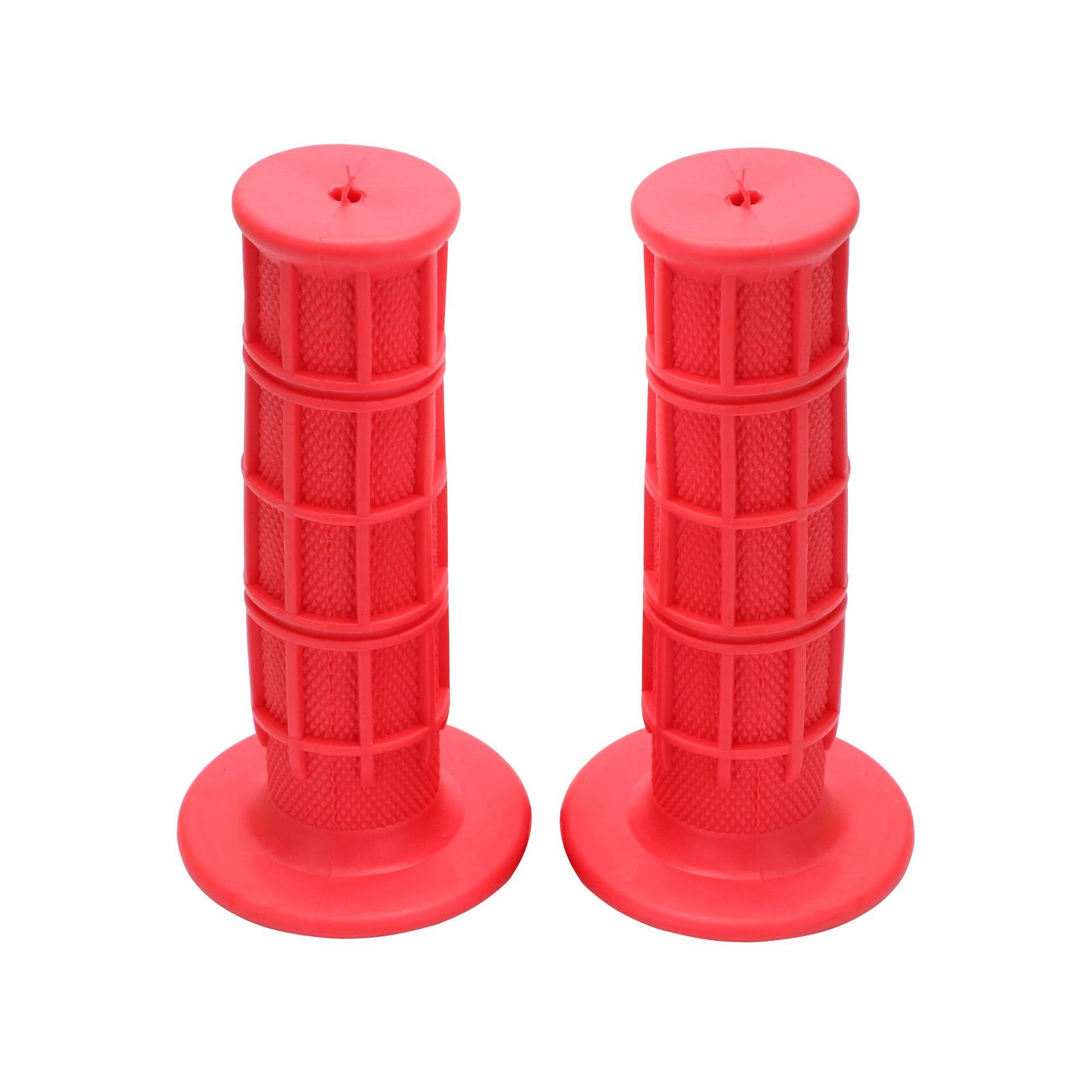 7/8" 22mm Rubber Handlebar Grip Handle Bar Grips For CRF YZF WRF KXF KLX For KTM RMZ Pit Dirt Bike Motocross Motorcycle Enduro: Red