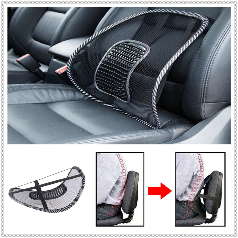 Car Seat Chair Back Mesh Pad Cushion for Nissan NV200 Nuvu NV2500 Forum Denki 350Z Zaroot March Murano TIIDA Geniss Juke