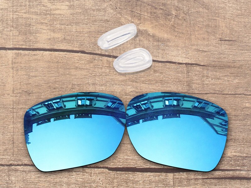 Vonxyz lentilles de rechange polarisées + choix de couleur | 20 +, choix de couleurs, tampons nasaux pour-cadre Oakley déviation OO4061: Ice Mirror