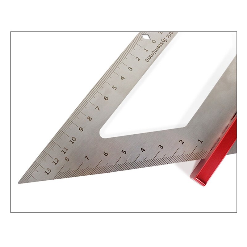 Fashionwoodworking Triangular Marker Simple Easy Ruler Line Drawing Marking Gauge Line Crossing Angle Ruler