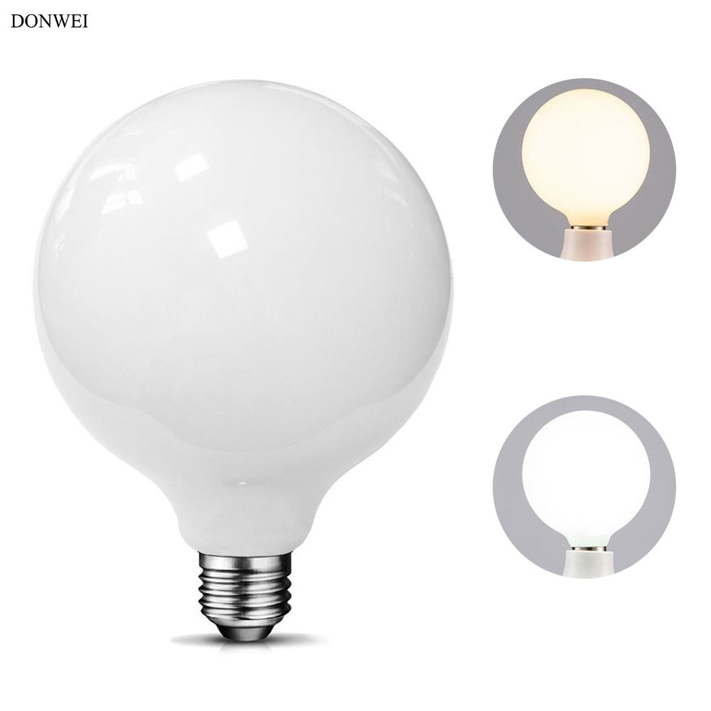 DONWEI 6 W 9 W LED Lamp G80 G95 360 Graden Glas Ball Lampen Indoor Decoratie Oogbescherming Energie Spaarlamp