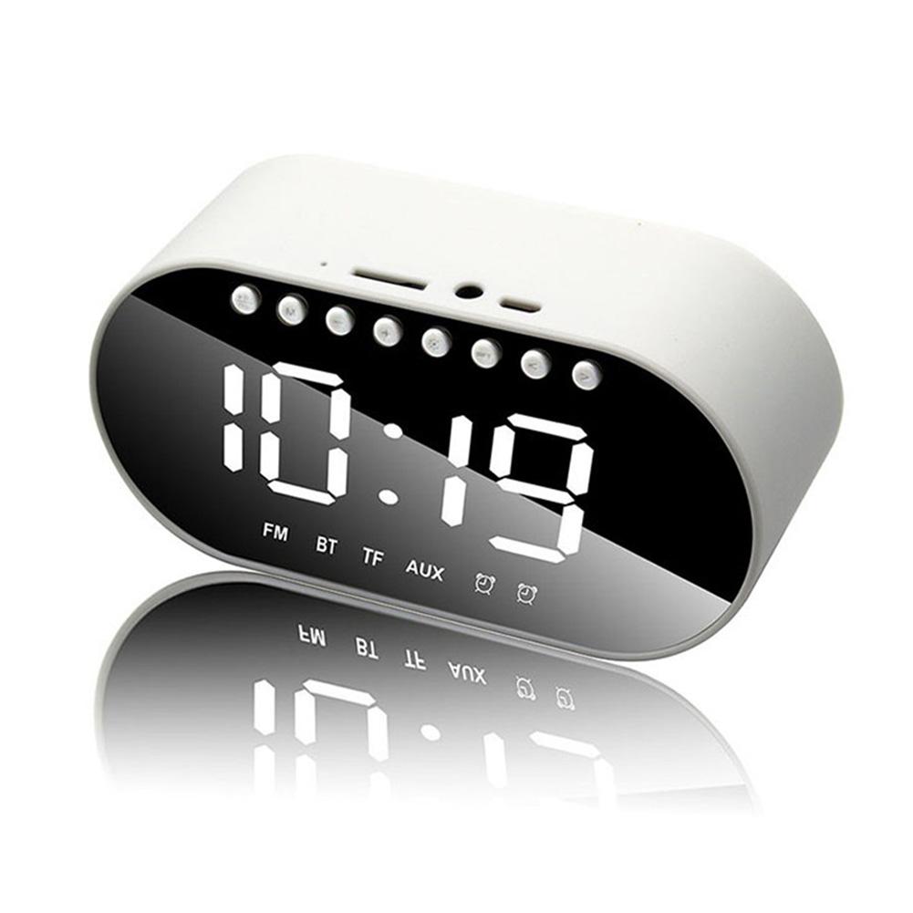 LED Alarm Clock Radio Digital Clock Drahtlose Bluetooth Lautsprecher Unterstützung Dual Wecker/FM Radio/AUX-in /TF Karte/-Stick