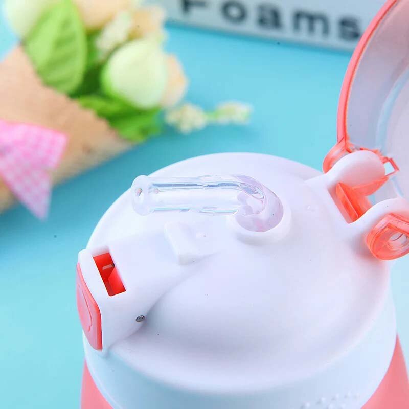 1 Stck 430 ml Baby Flasche freundlicher freundlicher Lernen Fütterung Trinkwasser Stroh Flasche Mamadeira Sippy Ausbildung Tasse Baby Fütterung tasse