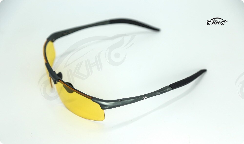 AKH Night Driving Glasses for Night Glasses Polarized HongKong Famous Brand KH Night Vision Male Sunglasses Driver Goggles