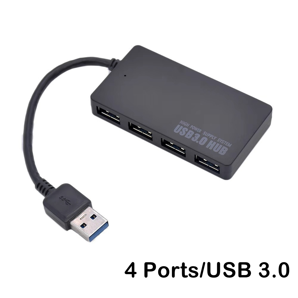 hoch Geschwindigkeit USB 3,0 Hub Multi USB Splitter Adapter 4 Häfen Expander Hub Tastatur Maus Zubehör Für Computer Laptop PC: Ursprünglich Titel