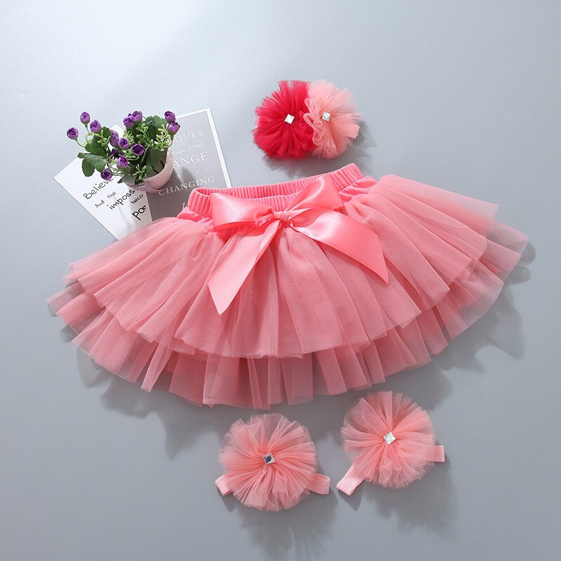 Zomer Baby Kleding Tutu Geplooide Rok Kinderen Rok Europese Amerikaanse Kinderkleding Culottes Tutu Rok Voor Baby Meisje