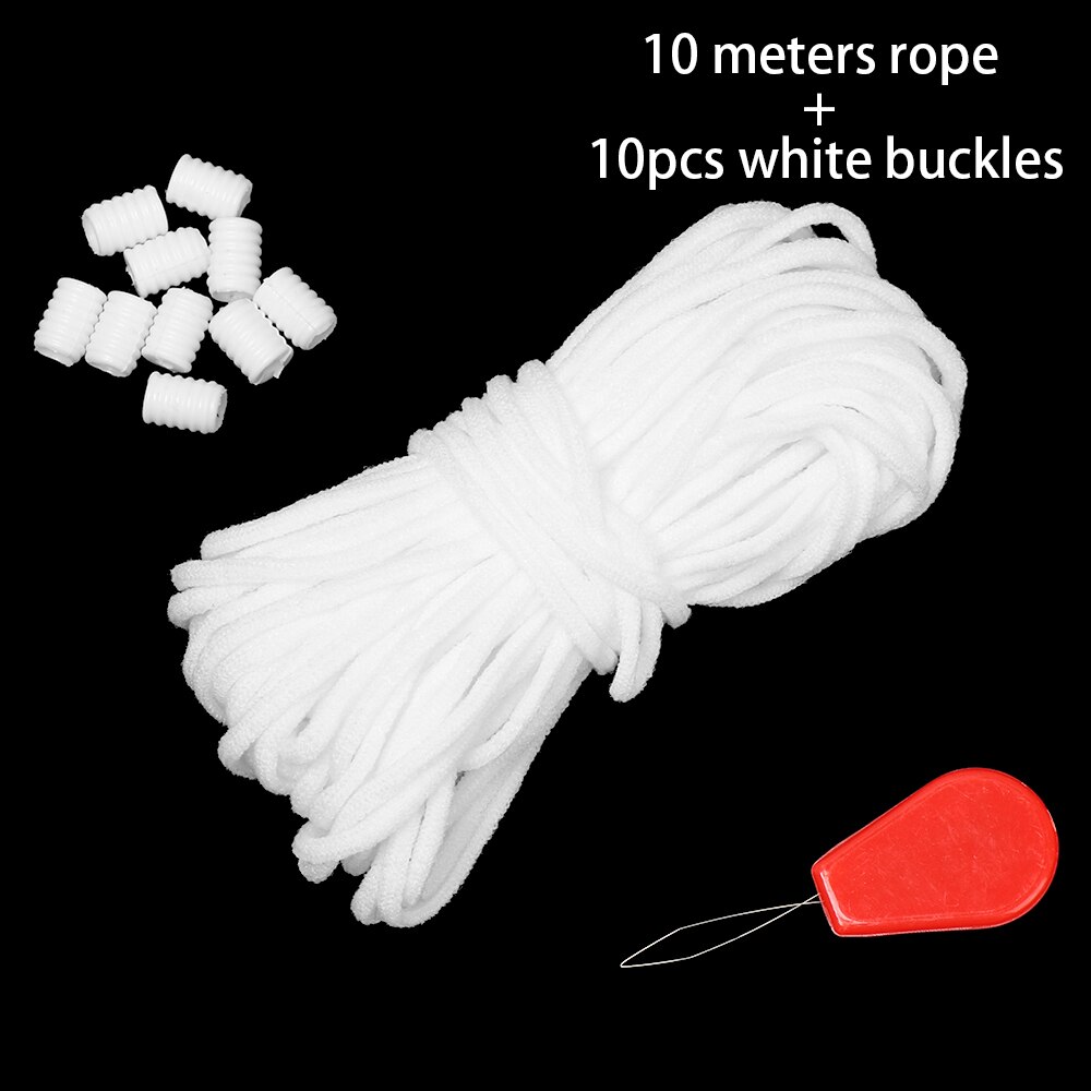100Meters 3mm Round Making Mask Elastic Band Mask Rope Rubber Band String Mask Ear Cord Elastic Band DIY Crafts Accessories: 2