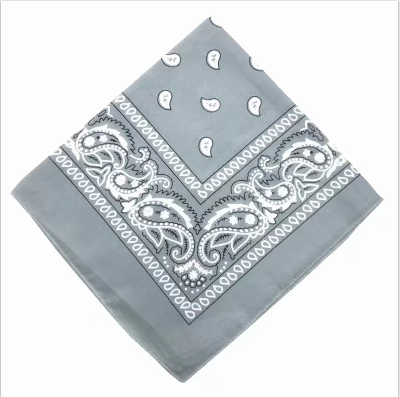 Bandana con estampado bohemio para mujer y niña, diadema con turbante, pañuelo cuadrado Unisex, accesorios para el cabello