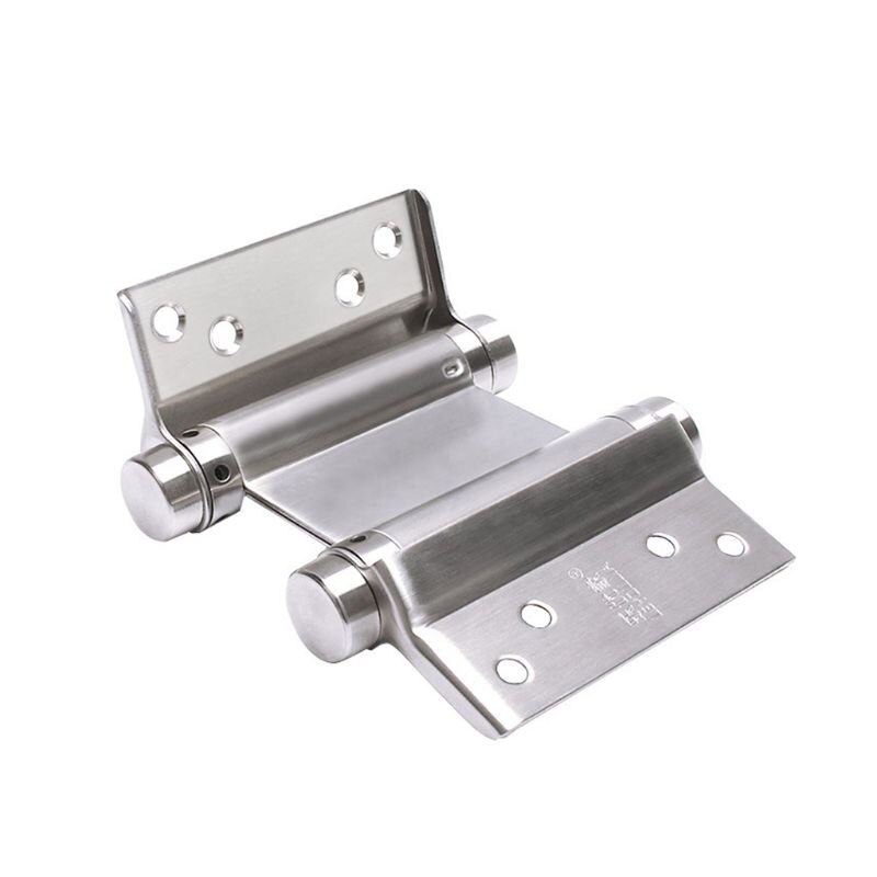 Double Open Spring 4 Inch Hinge Stainless Steel Two-way Free Door Hinge for Bar
