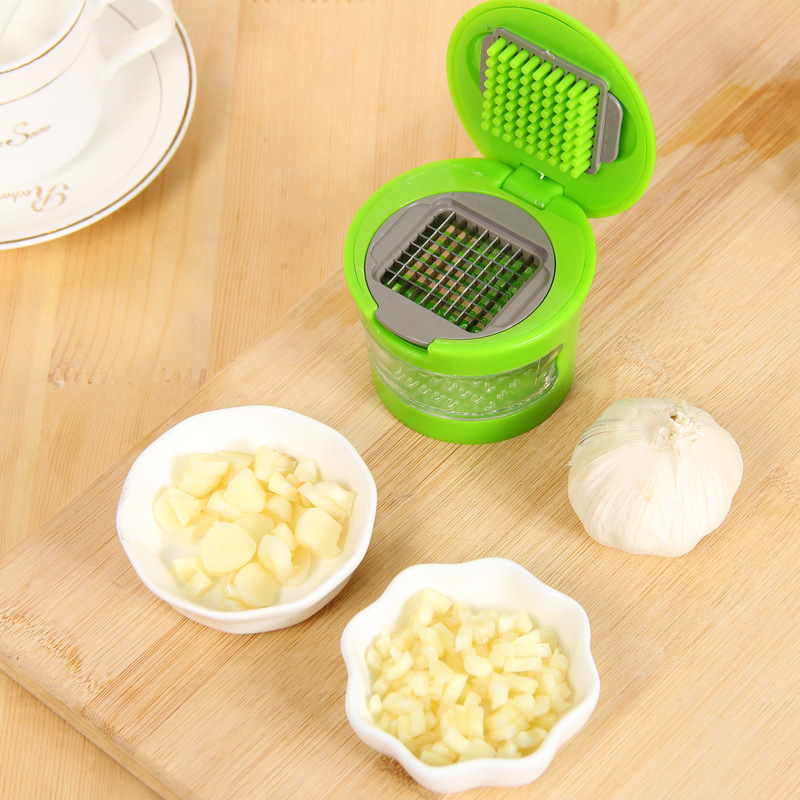 Haushalt Für Küche Hand Druck Gerät Kartoffel Zwiebel Gemüse Cutter Zubehör Bequemlichkeit römisch Werkzeuge Spielereien Essen Bar: B Grün