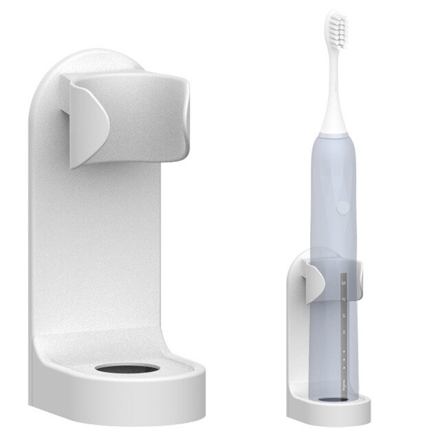 Cepillo de dientes eléctrico de seis engranajes X3 para adultos, cepillo de dientes inteligente con vibración Sónica, suave, recargable, impermeable: Wall-mounted shelf