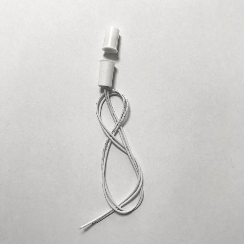 5 Stks/partij Wit RC-33 Verzonken Wired Beveiliging Window Deur Contact Sensor Alarm Magnetische Reed-schakelaar Voor Thuis Raam Deur Sensor: 5PCS RC-33 White