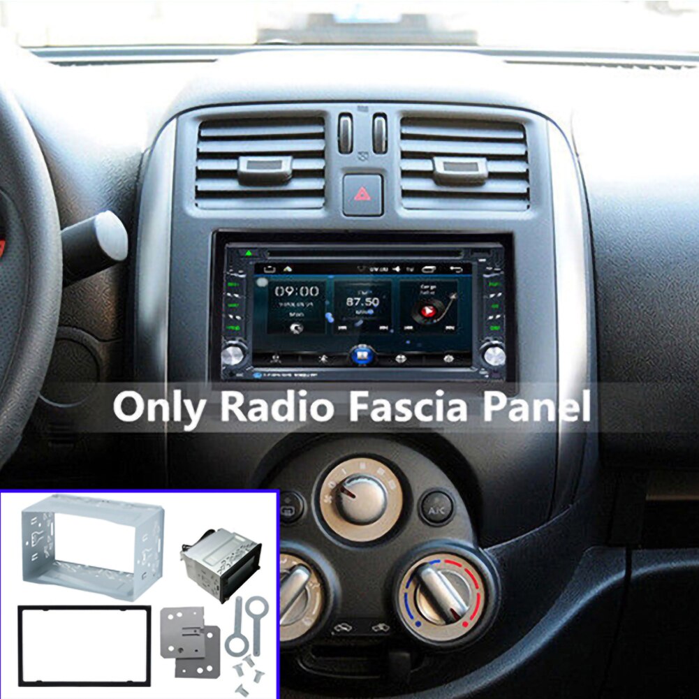 2Lärm Armaturen Bausatz Radio Kopf Montage Platte Einheit 2 Lärm KäFeige Radio Fahrzeug fallen Auto Radio DVD Spieler Montage Rahmen zubehör