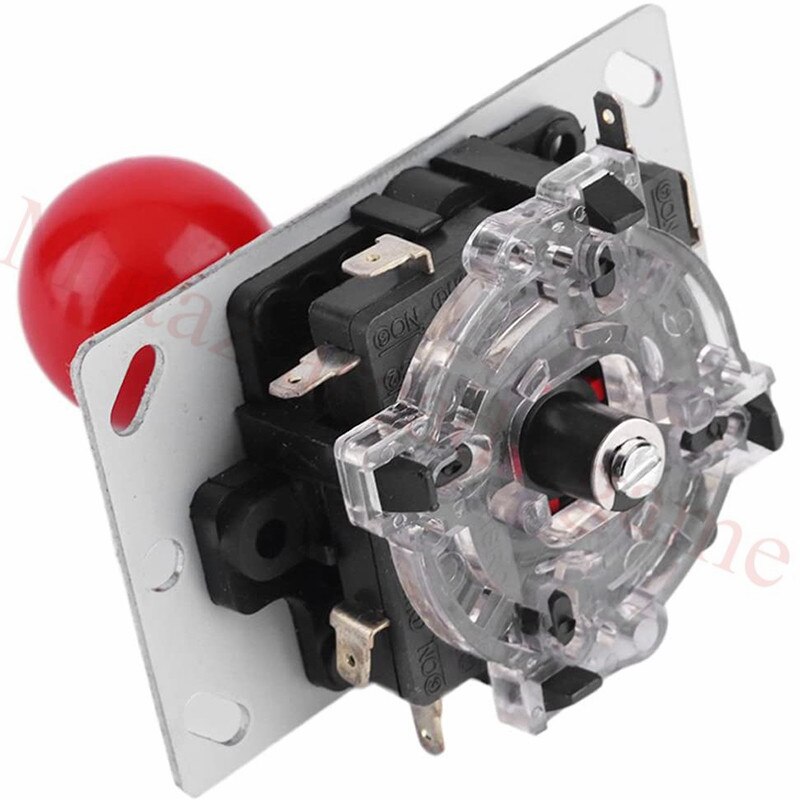 Arcade Machine Joystick 8 Manier Sanwa Joystick Met Microschakelaars Vechten Stok Onderdelen Voor Game Arcade 7 Kleuren Topball