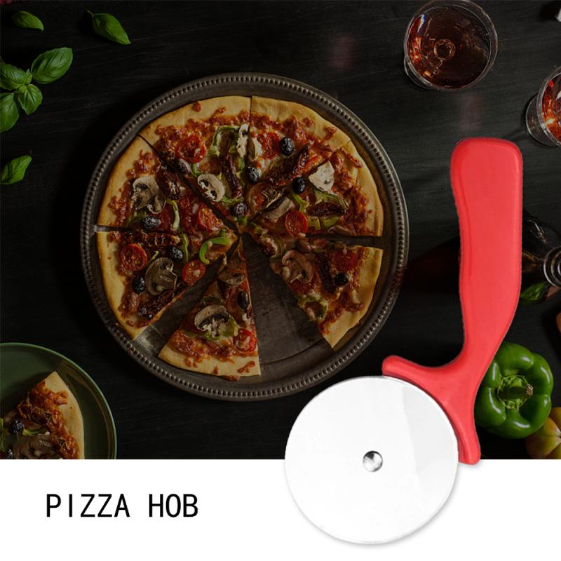 Rvs Ronde Pizza Wiel Mes Cutter Slicer Chopper Home Keuken Pizza Kookplaat Gereedschap Taart Taarten, Wafels Gereedschap Bakvormen