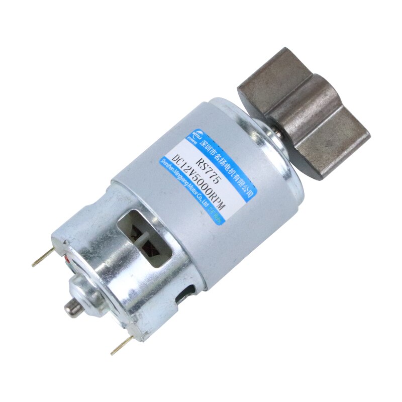 775 DC Vibration Motor 12V 24V Violent High Frequency Vibrator Eccentric Fan-shaped Miniature Small Vibration DC Electric Motor