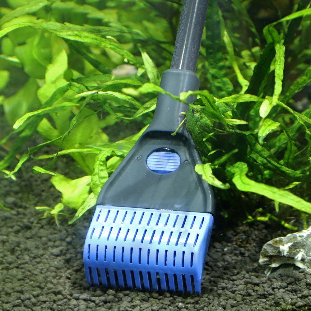Docean 5 in 1 akvarietank rent sett fisk grus rake alger skrape gaffel svamp børste glass kjæledyr vannrenseverktøy