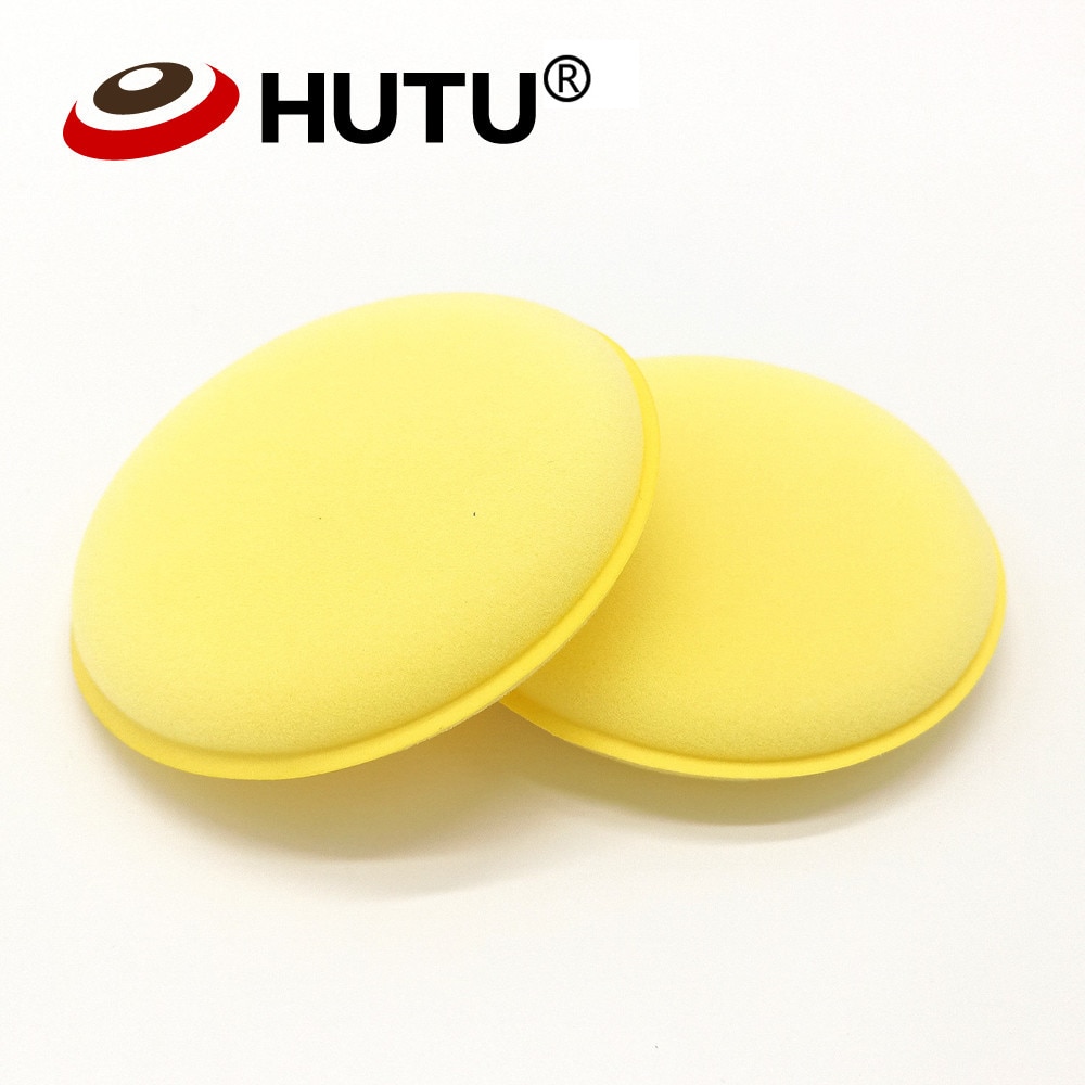 Ronde spons foam hand polijsten pad auto spons wax Polish Schuim Spons Auto Wax Pad auto polijsten kit